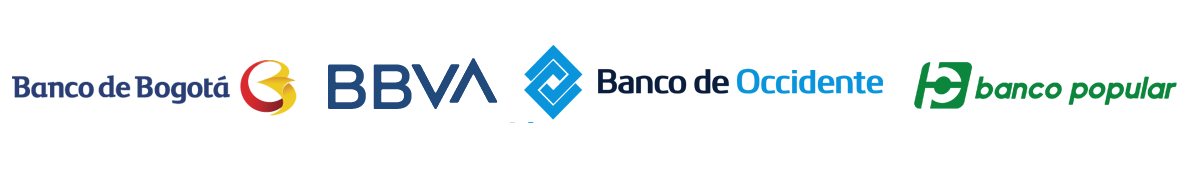 bancos en los que puedes abrir tu cuenta pensional: Banco de Bogotá, BBVA y Bancolombia